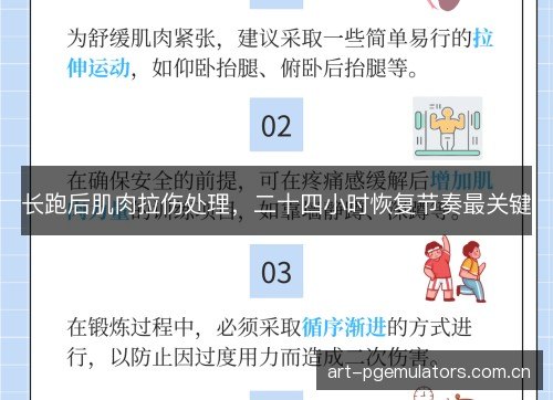 长跑后肌肉拉伤处理，二十四小时恢复节奏最关键